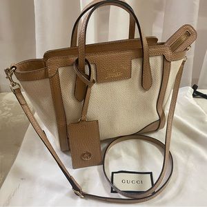 🆕 Gucci Swing Two way Tote Bag 👜Like New😍